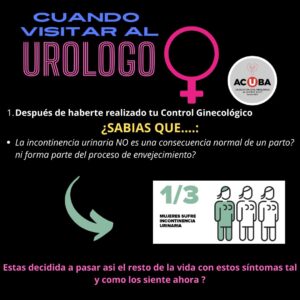 Cuando visitar al Urólogo Femenino